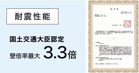 耐震性能 国土交通省認定