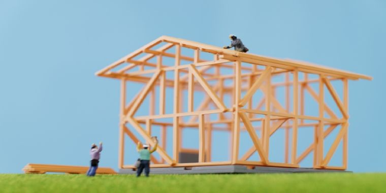 木造一軒家を建築する